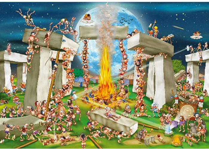 D-Toys Cartoon Collection: Stonehenge – 1000 Teile