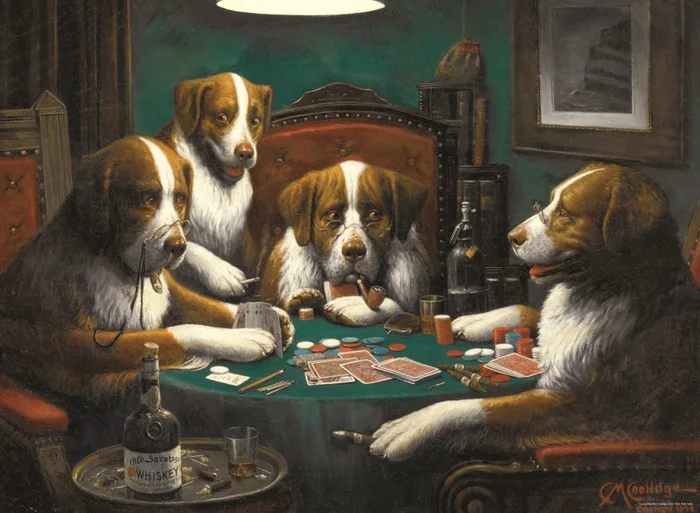 D-Toys Cassius Marcellus Coolidge – Poker Game – 1000 Teile