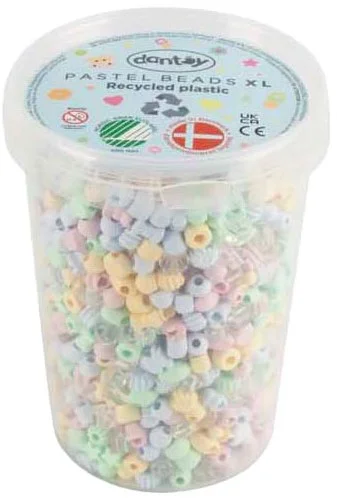 Dantoy Pastel Kralen XL, 1580st.