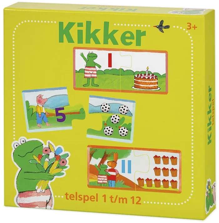 De wereld van Kikker telspel. 3+