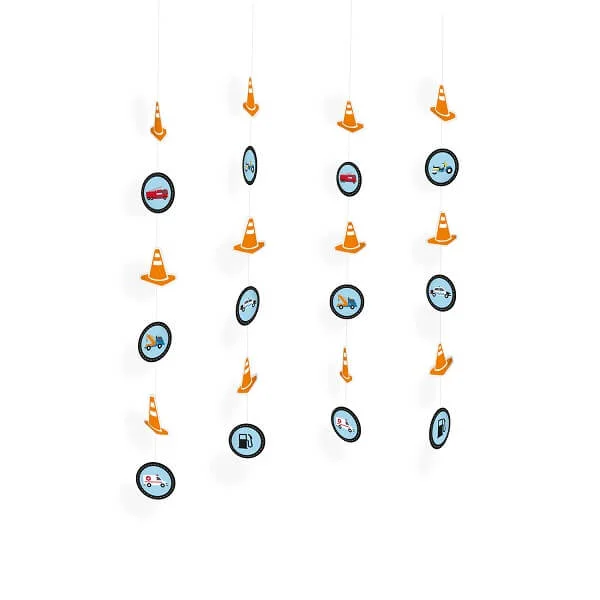 Deckengirlande Rettungsfahrzeuge