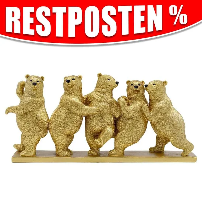 Deko Figuren in Reihe „Tipsy Dancing“ Bären – ca. 30 cm