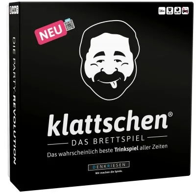 Denkriesen Klattschen Trinkspiel Brettspiel