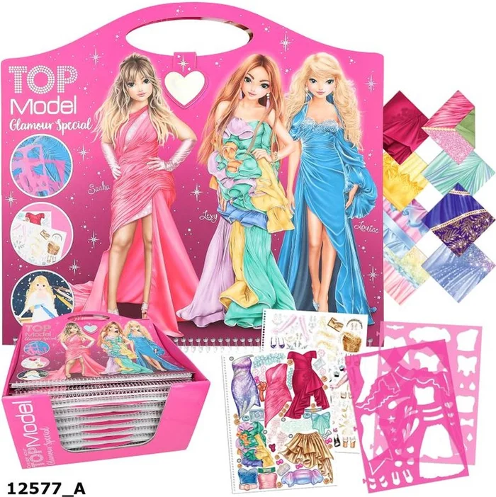 Depesche Create your Glamour Special Malbuch