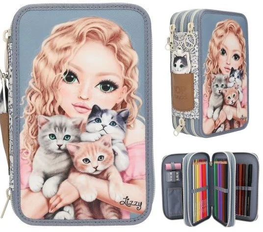 Depesche TOPModel 3-Fach Federmppchen CAT LOVE