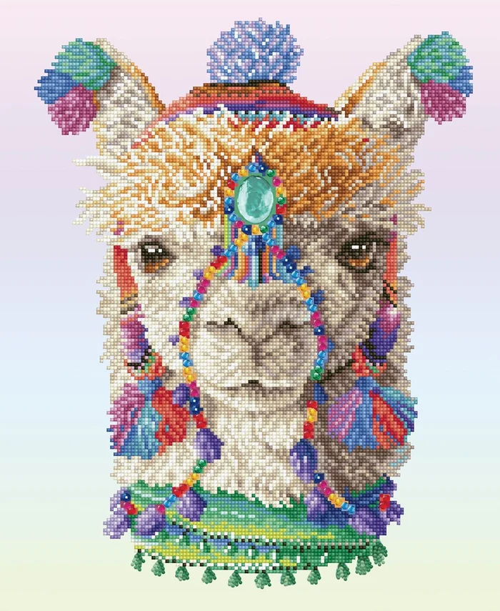 Diamond Dotz Diamond Dotz – Bohemian Alpaca