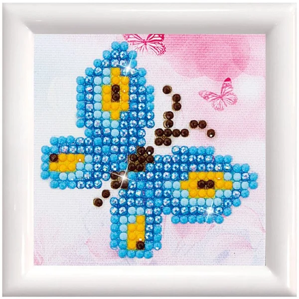 Diamond Dotz Diamond Dotz – Butterfly Sparkle Dd Kit With Frame