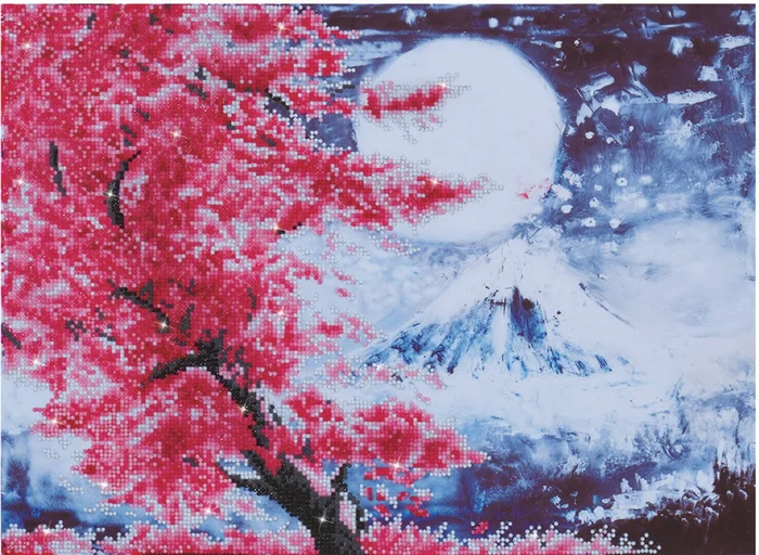 Diamond Dotz Diamond Dotz – Cherry Blossom Mountain