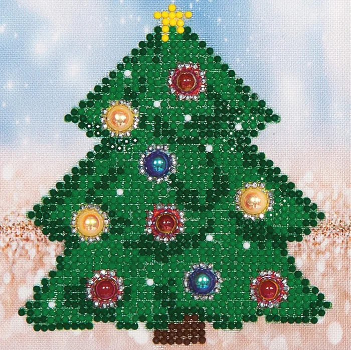 Diamond Dotz Diamond Dotz – Christmas Tree Picture