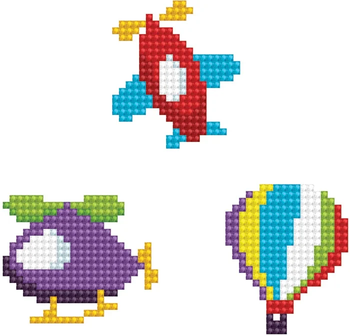 Diamond Dotz Diamond Dotz – Fly – Hot Air Balloon – Plane – Helicopter