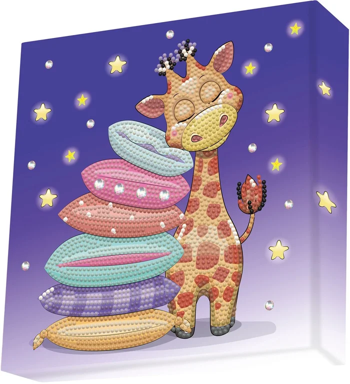 Diamond Dotz Diamond Dotz – Giraff Pillow