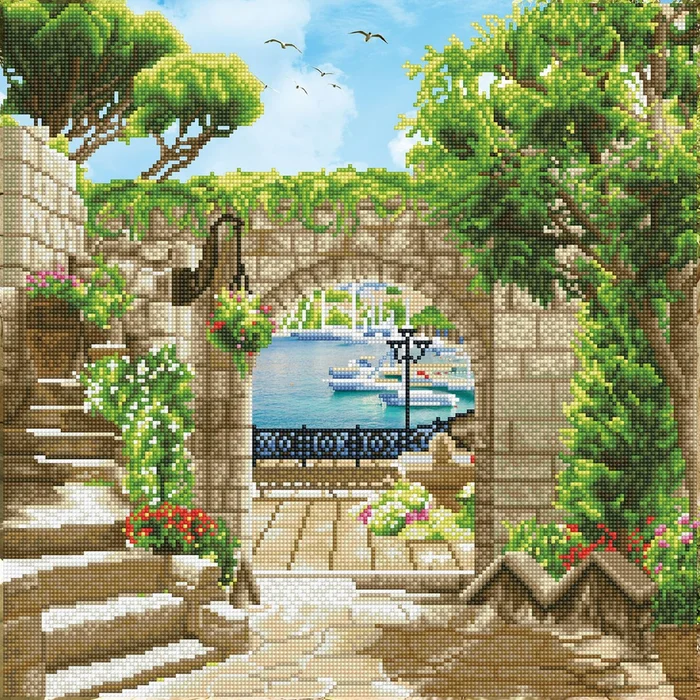 Diamond Dotz Diamond Dotz – Mediterranean Stroll
