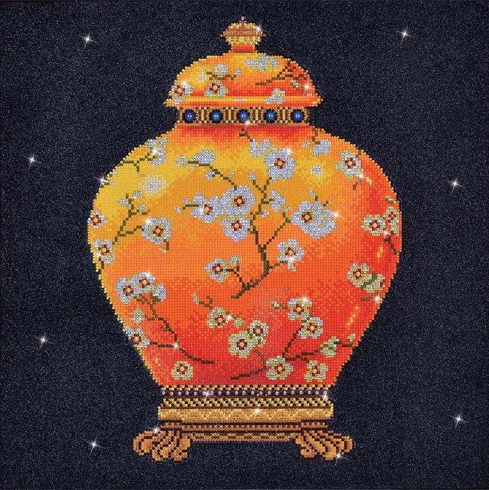 Diamond Dotz Diamond Dotz – Red Vase