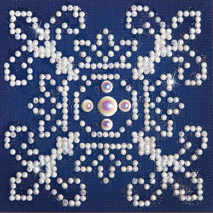 Diamond Dotz Diamond Dotz – White On Blue