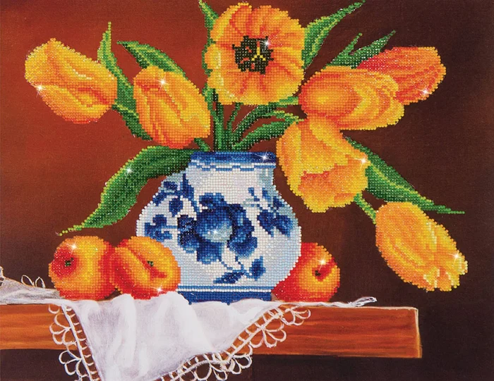 Diamond Dotz Diamond Dotz – Yellow Tulips