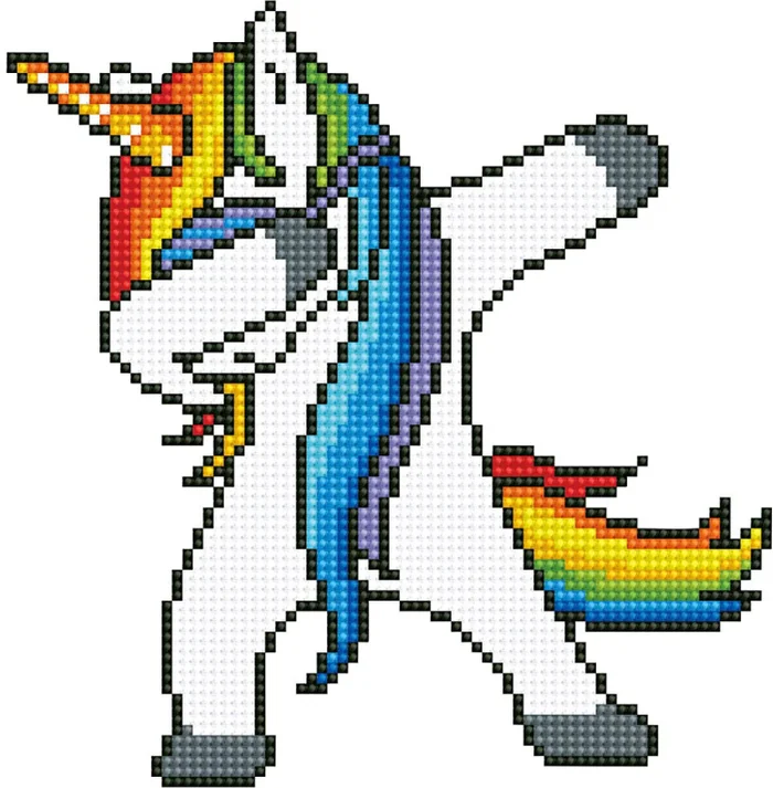 Diamond Dotz Diamond Dotz Unicorn Dab