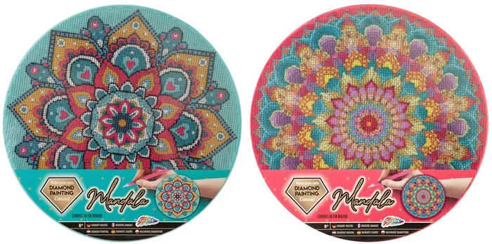 Diamond Painting Mandala Canvas, 30cm