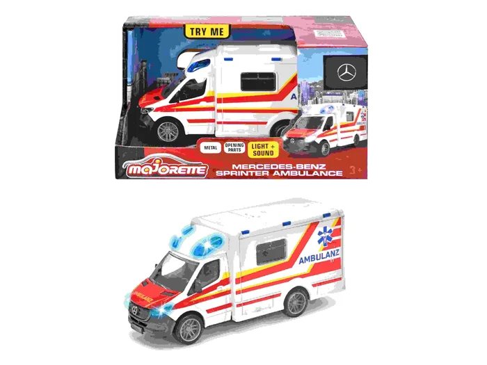 Dickie Toys Majorette – Mercedes-Benz Sprinter Ambulance