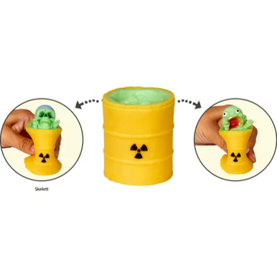 Die Spiegelburg Wild and Cool – Quetsch Zombie Skelett, sortiert