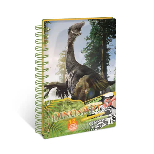 DinosArt™ – Kleines Kreativbuch Samtkunst