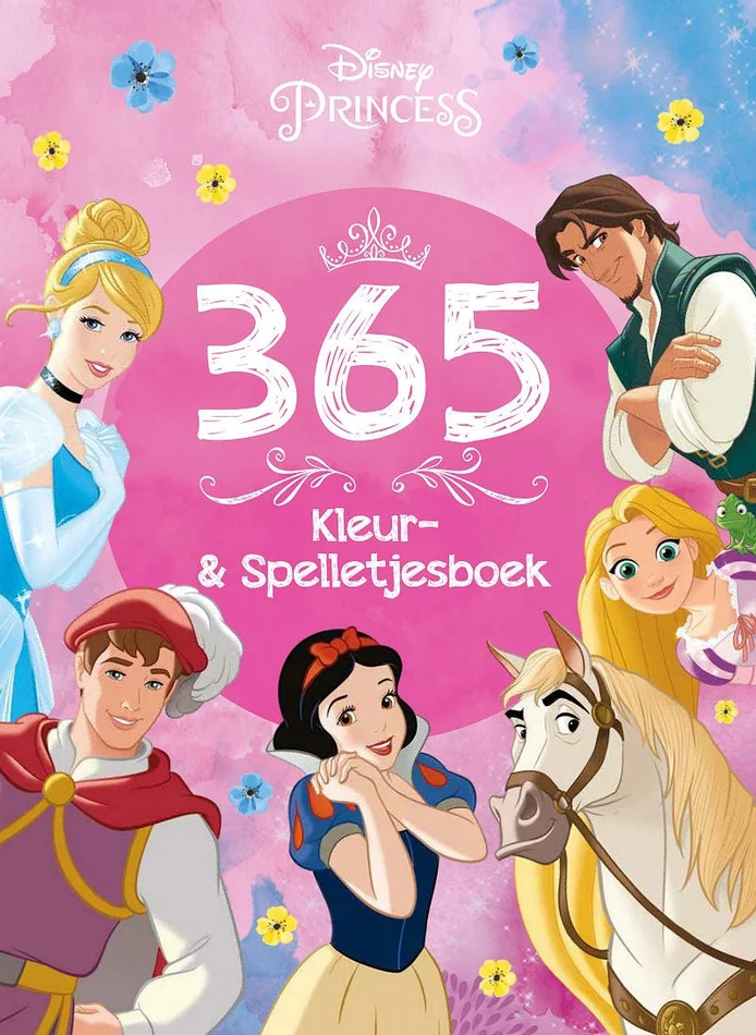 Disney 365 Spelletjesboek Dinsey Prinses