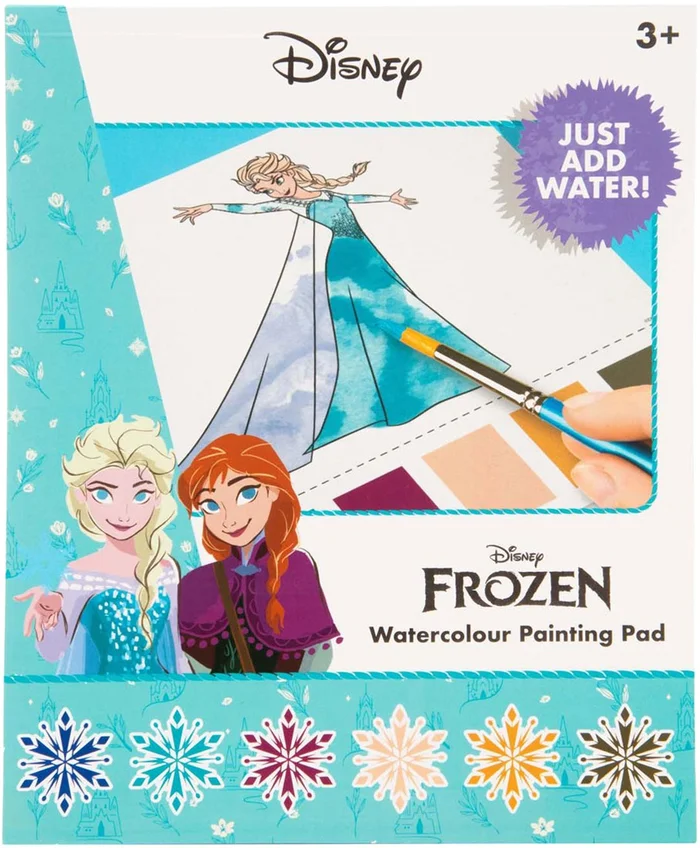 Disney Frozen Kleuren met Water Kleurblok, 27dlg.