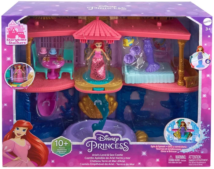 Disney Prinses Artiels Land- en Zee Kaseel Poppenhuis