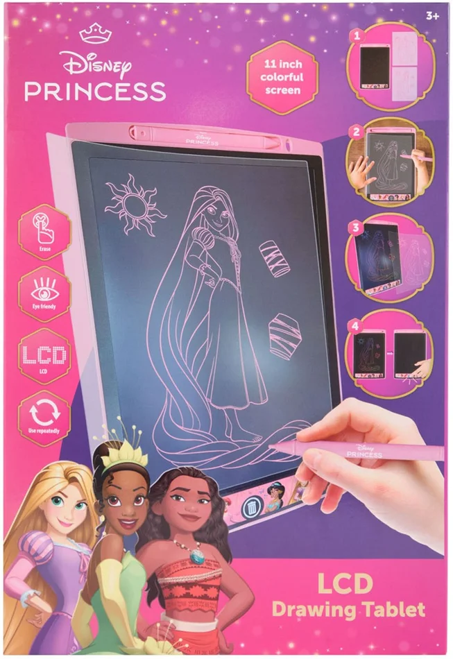 Disney Prinses LCD Tekenbord Regenboog