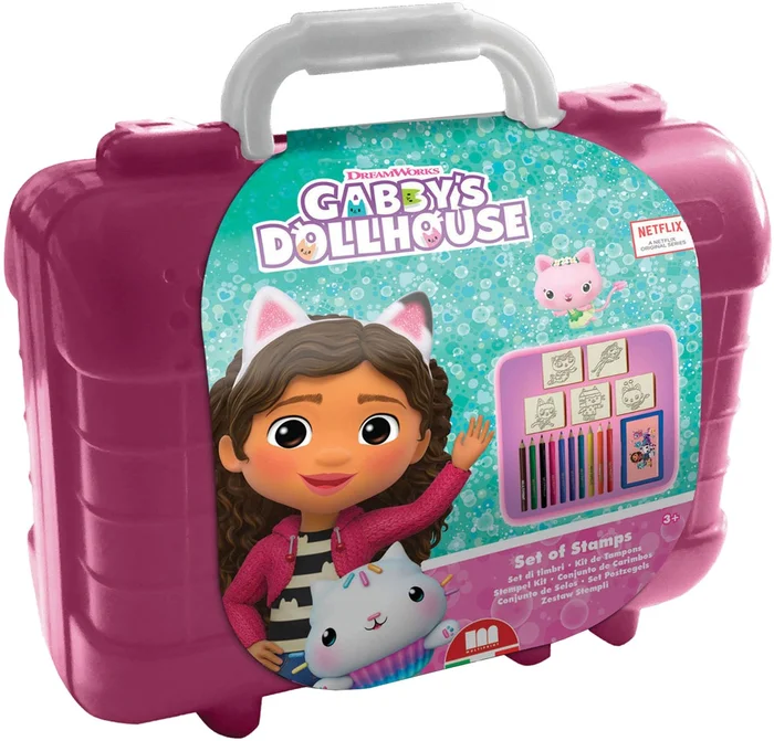 Disney Schreibset-Koffer Gabby’s Dollhouse: 81-teilig (42117)