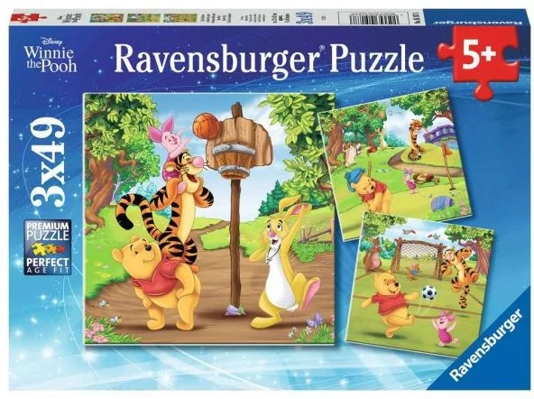 Disney Winnie de Poeh Sportdag, 3x49st.