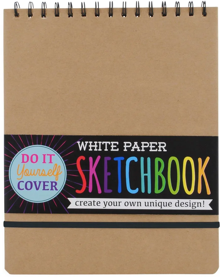 DIY Sketchbook – Large – White [Office Product] Ooly
