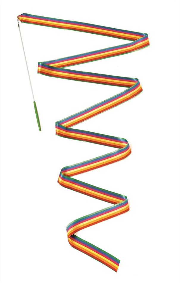 DJECO – Action- und Reflex-Spiele DJECOGeschicklichkeitsspiel Jolyruban Gymnastikband, Mehrfarbig (15)