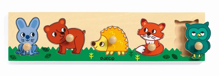 Djeco – Forest’n’co Stapel- und Steckspielzeug (31119)