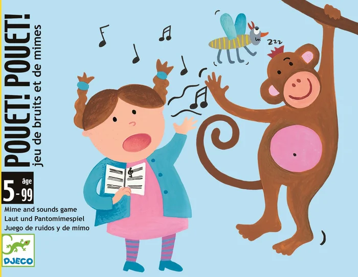 Djeco – Jeu de bruits et de mimes – Pouet Pouet