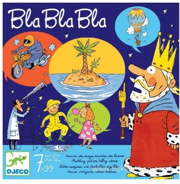 DJECO Bla bla bla – 21,5 x 21,5 x 3 cm