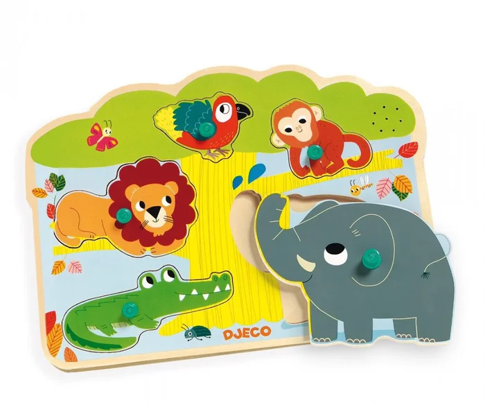 DJECO DJ01708 Puzzle Bodenpuzzle 5 Stück(e)