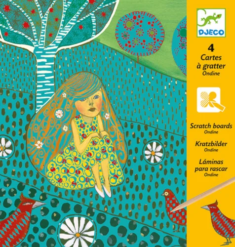 DJECO Kratzbilder – Ondine