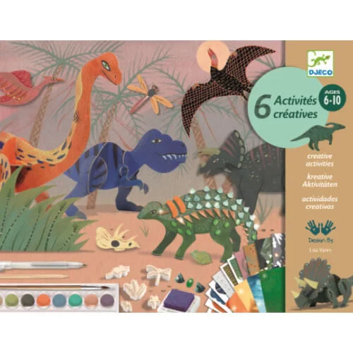 DJECO Multi-Activity Kit – Welt der Dinosaurier