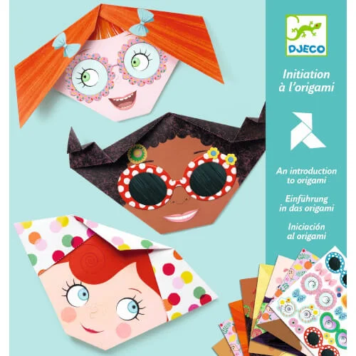 DJECO Origami – Lustige Gesichter