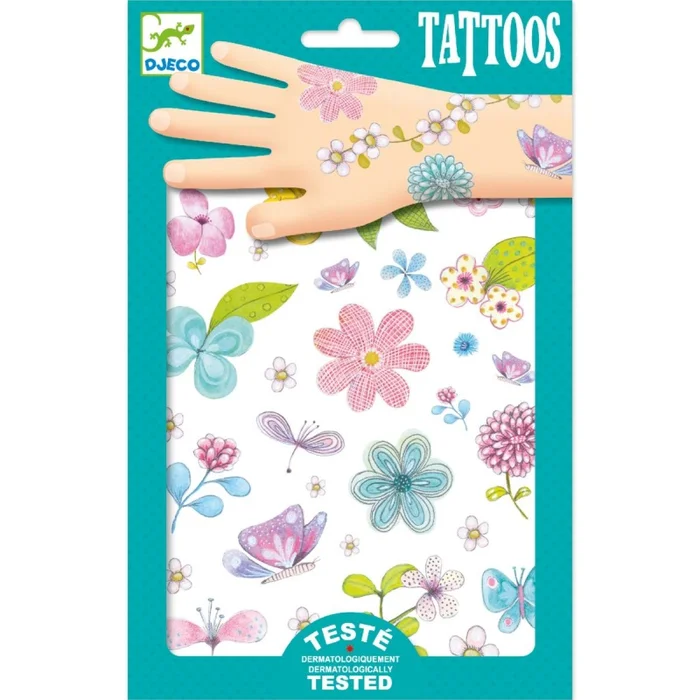 DJECO Tattoos – Fair flowers of the field