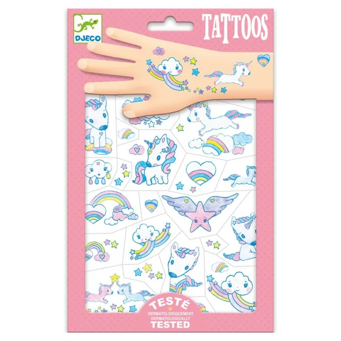 DJECO Tattoos – Unicorns