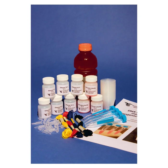 DNA Gewinnung aus eigenen Wangenschleimhautzellen bei Wiemann-Lehrmittel