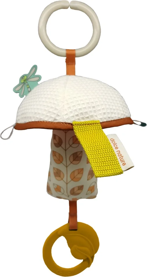 Dolce Toys Spielzeug Erde Aktivitätsanhänger – Pilz