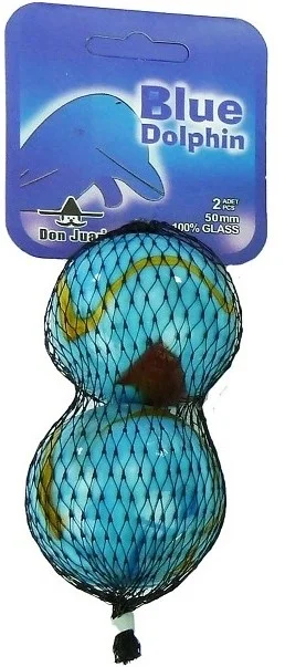 Don Juan 2 Blaue Delphin Murmeln 50mm 4004