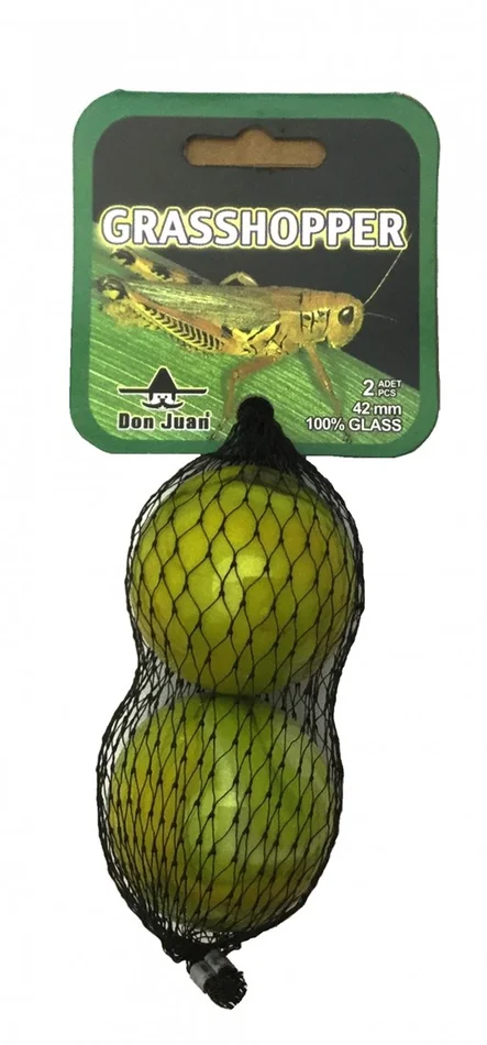 Don Juan 2 Grashüpfer Murmeln 42mm 4058