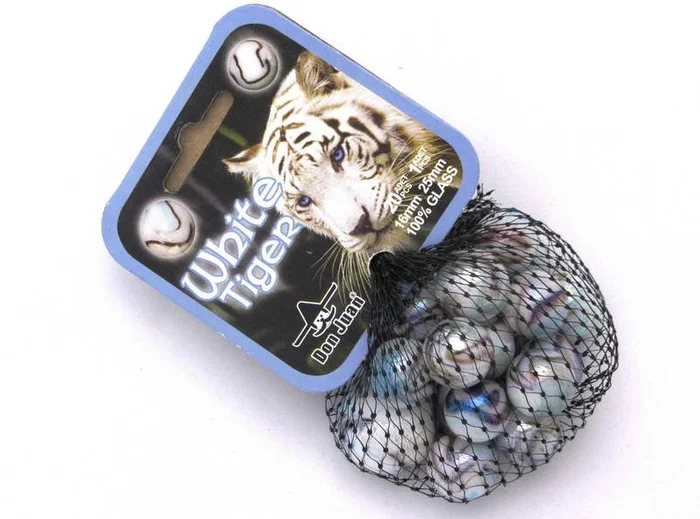 Don Juan 20+1 Weiße Tigermurmeln 4149