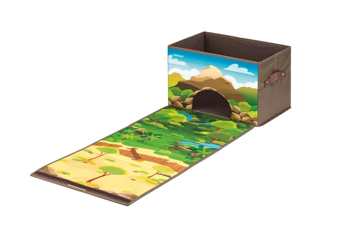 Dschungel Klappbox mit Trageschlaufen