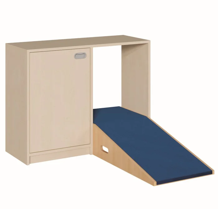 Durchkrabbelschrank 1 mit 1 Tür, Höhe 60 cm