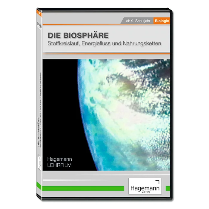 DVD Die Biosphäre-Stoffkreislauf, Energiefluss und Nahrungsketten bei Wiemann-Lehrmittel