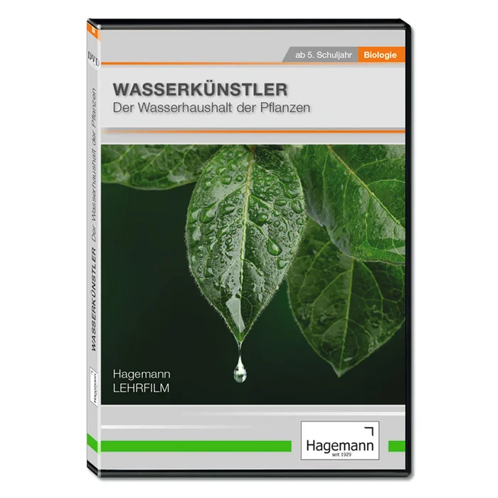 DVD Wasserkünstler – Der Wasserhaushalt der Pflanze bei Wiemann-Lehrmittel